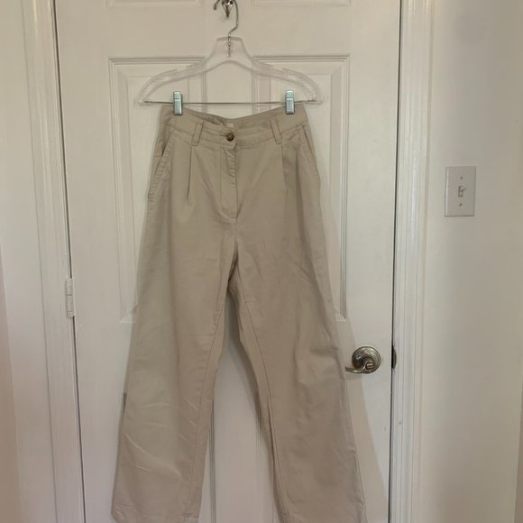 Aritzia (Wilfred Free) High-rise pleated pants - Picture 4 of 7